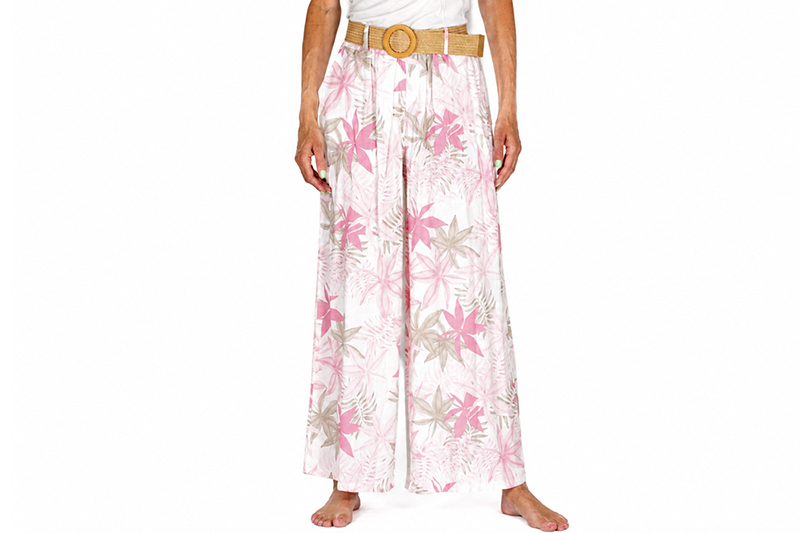 12481 Tropical Trousers Moretti Milano Made in Italy